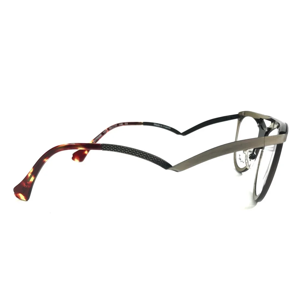 BOZ Eyeglasses Frames EXTREME 1313 Mask Brown Neutral Brushed Silver 53-17-140